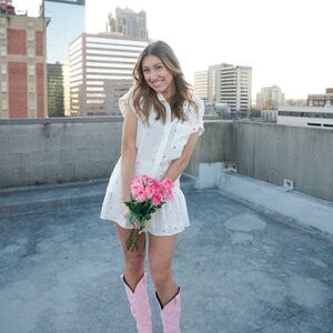 Lip mini skirt 2-piece set